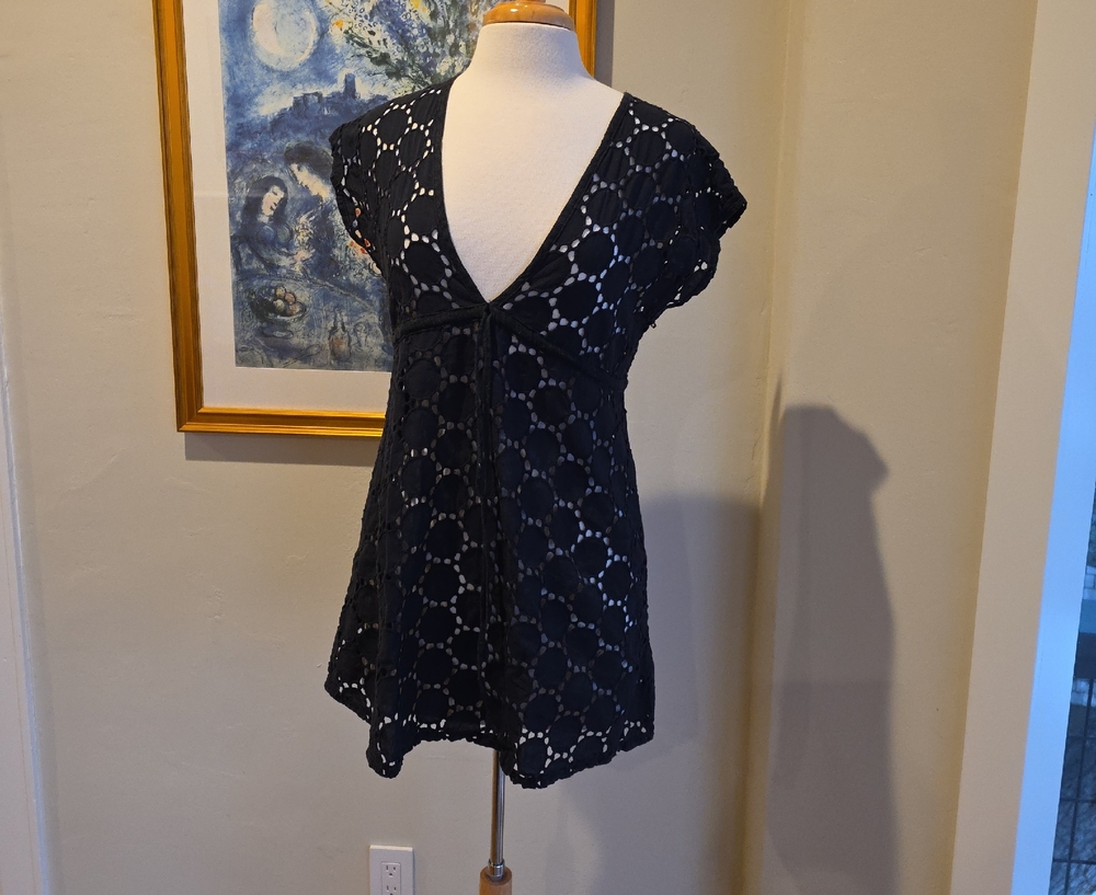 Jordan Taylor Black Swim Coverup